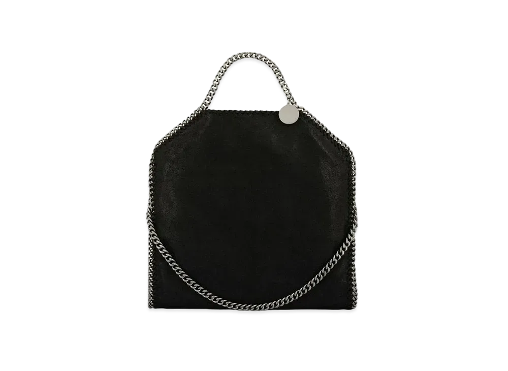 STELLA McCARTNEY Farabella Fold Over Tote "Black"