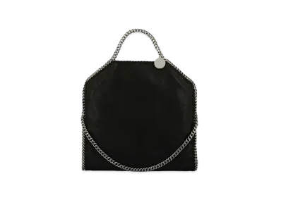 STELLA McCARTNEY Farabella Fold Over Tote "Black"