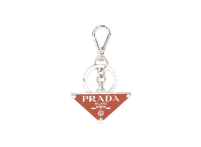 PRADA Metal Key Ring "Orange"