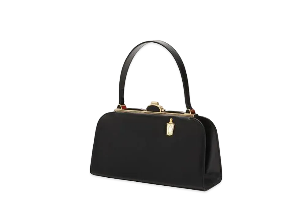 LOEWE Lantern Bag In Box Calfskin "Black"
