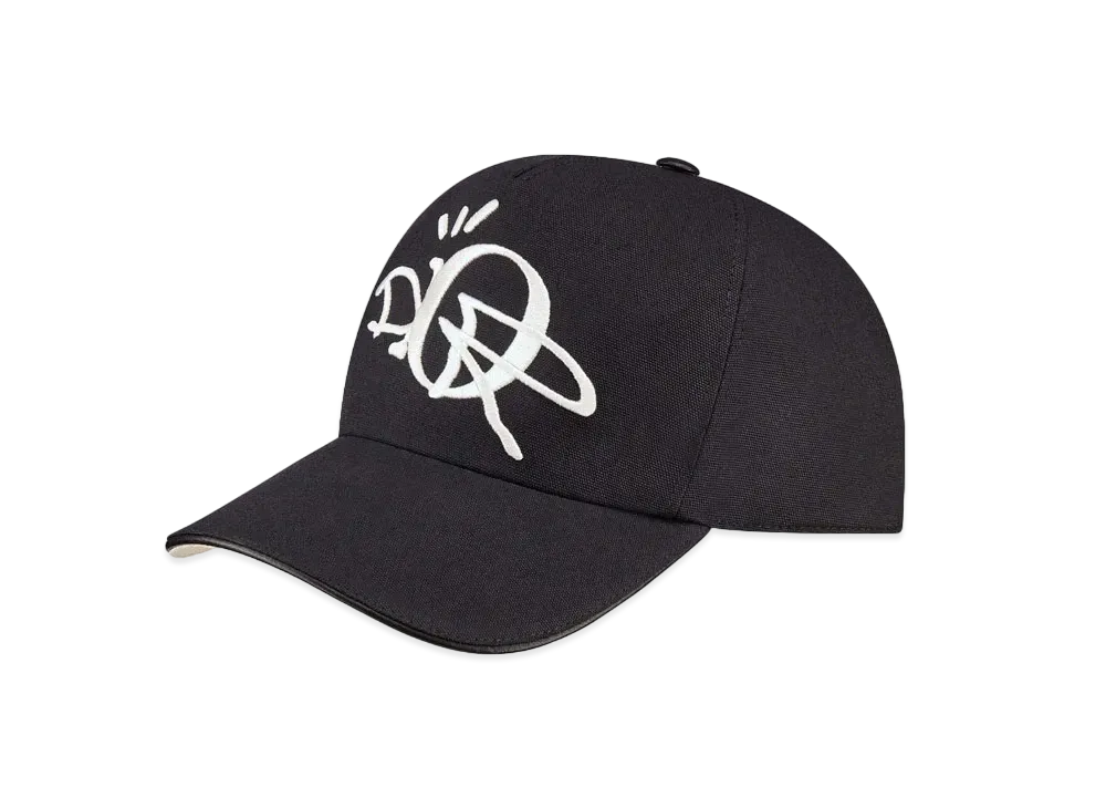 ディオール × カクタス ジャック ベースボールキャップ "ブラック" 933C902N4511_C980