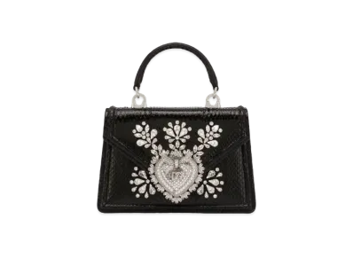 Dolce&Gabbana Dviting Bag Small Eyes Enbridery "Black"