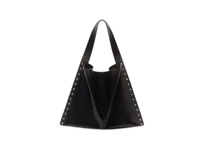 Jil Sander Rivet Border Tote "Black"
