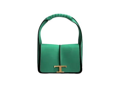 TOD'S Timeles Leather Bag Mini "Green"