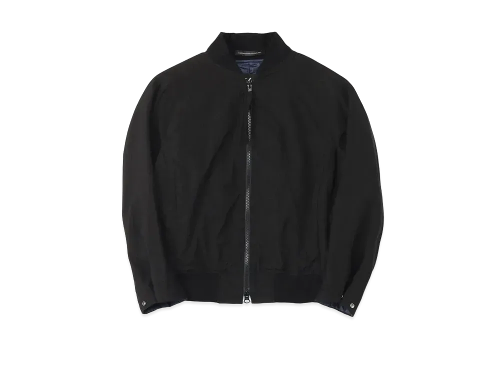 Yohji Yamamoto Y's BROAD QUILTING SHORT BLOUSON "Black"