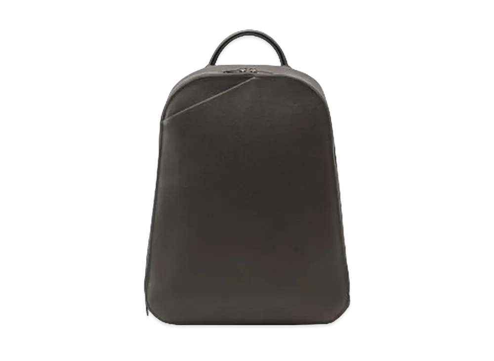 Valextra My Logo Backpack "Dark Gray"
