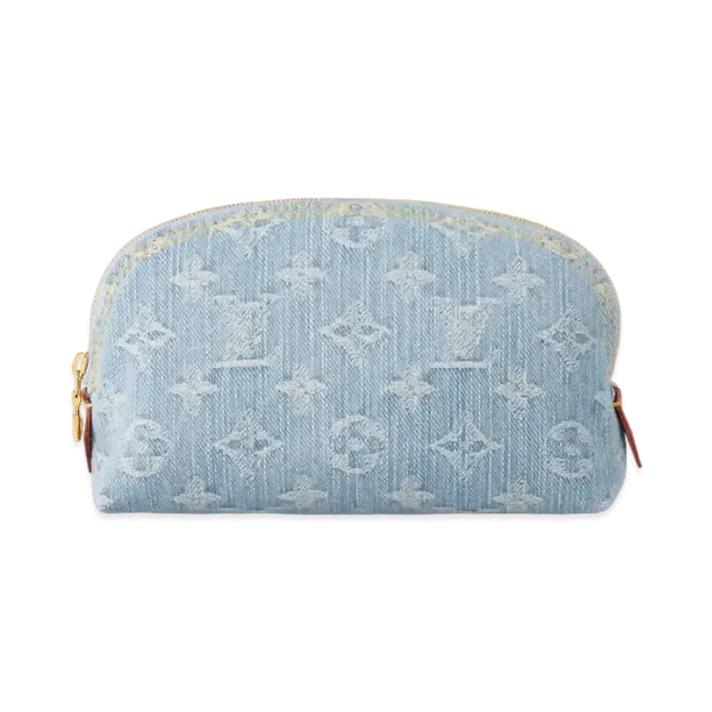 Louis Vuitton Pochette Cosmetique PM GOTS Monogram Denim "Sky Denim"