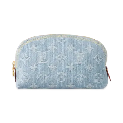 Louis Vuitton Pochette Cosmetique PM GOTS Monogram Denim "Sky Denim"
