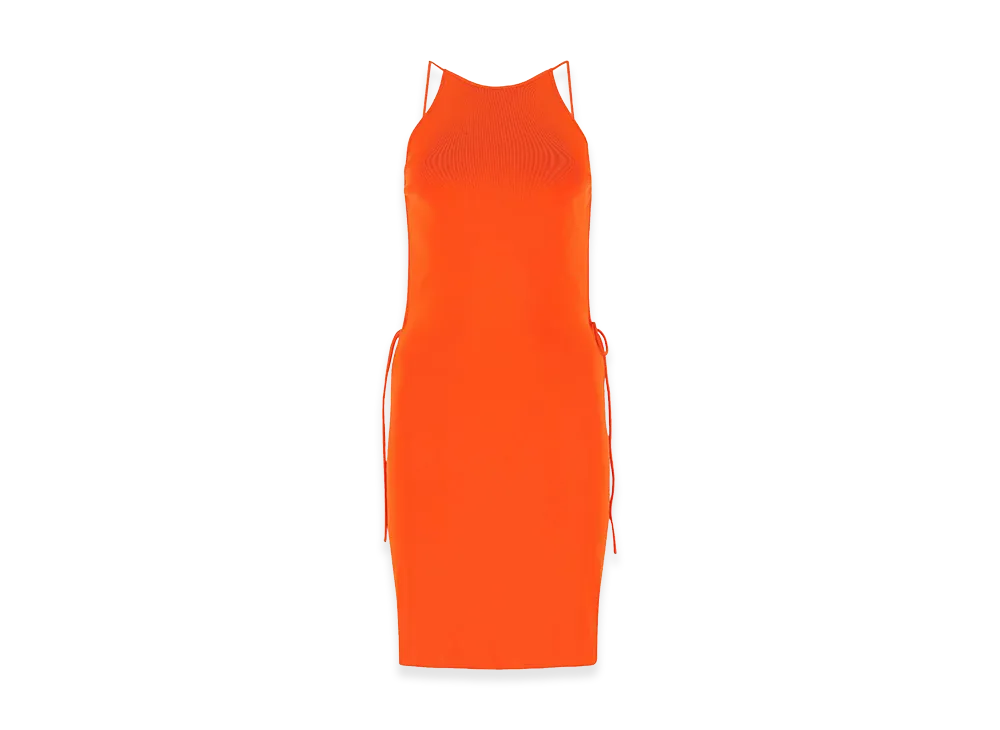 Bottega Veneta Women's Stretch Viscose Blend Dress "Orange"