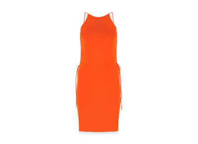 Bottega Veneta Women's Stretch Viscose Blend Dress "Orange"