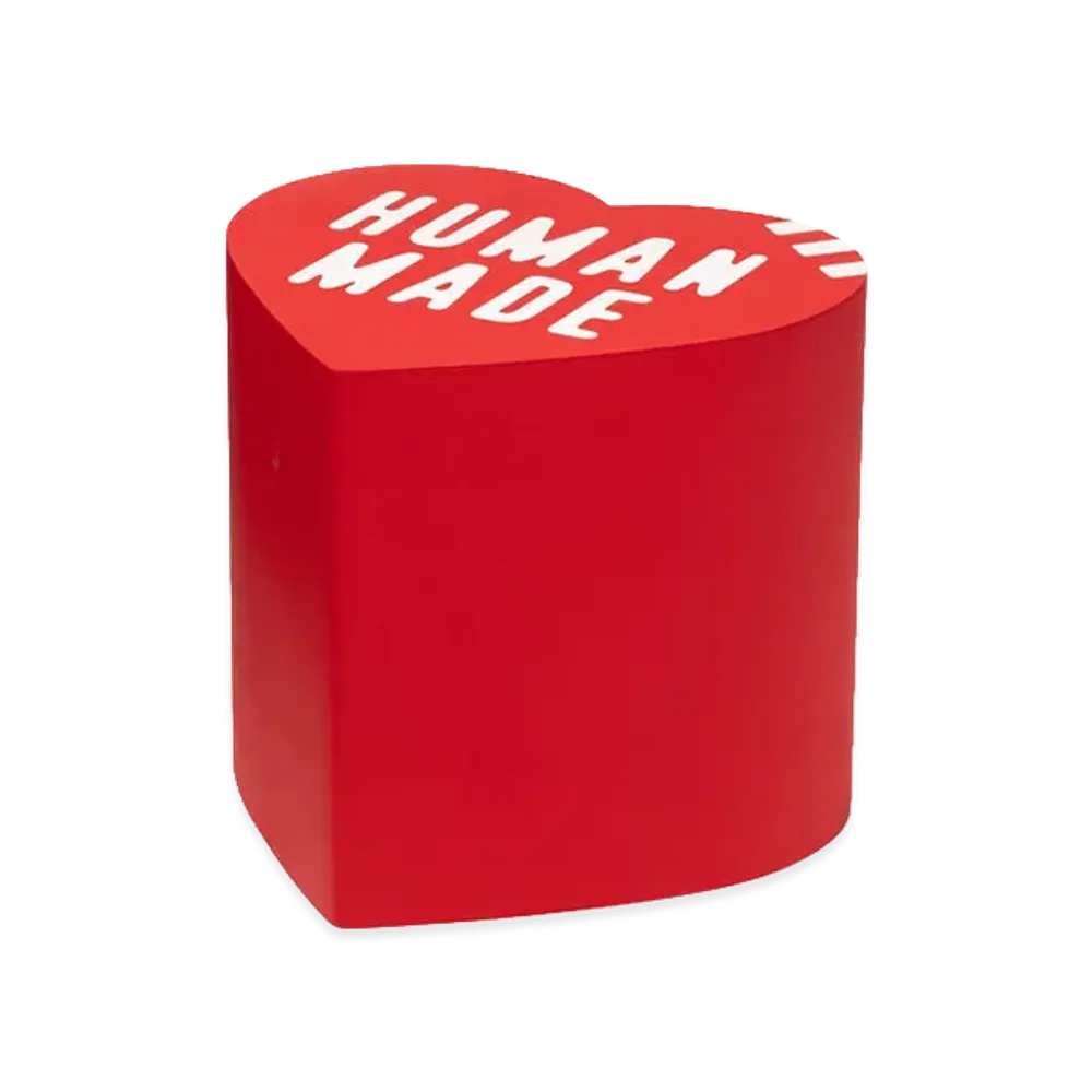 HUMAN MADE Heart Urethane Stool "Red"