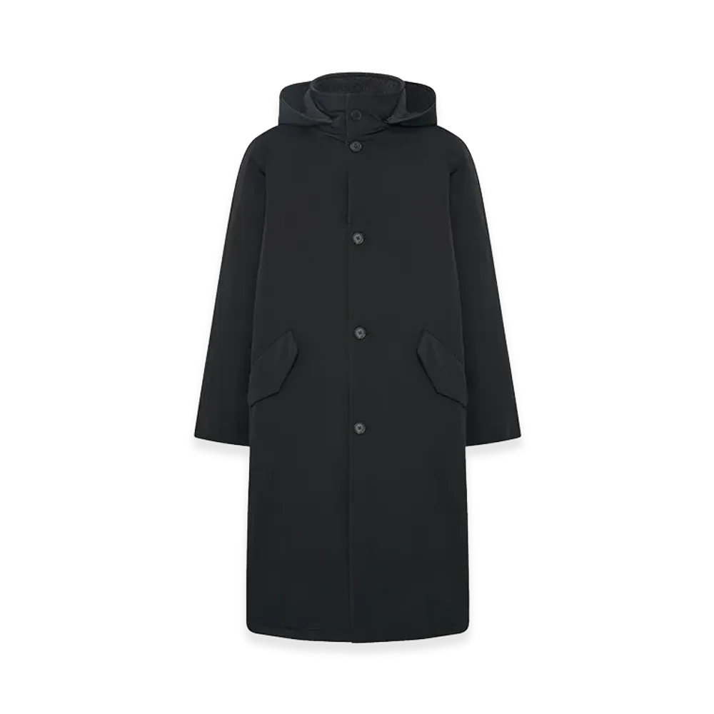 The Row Nikar Technical Cotton Coat "Black"