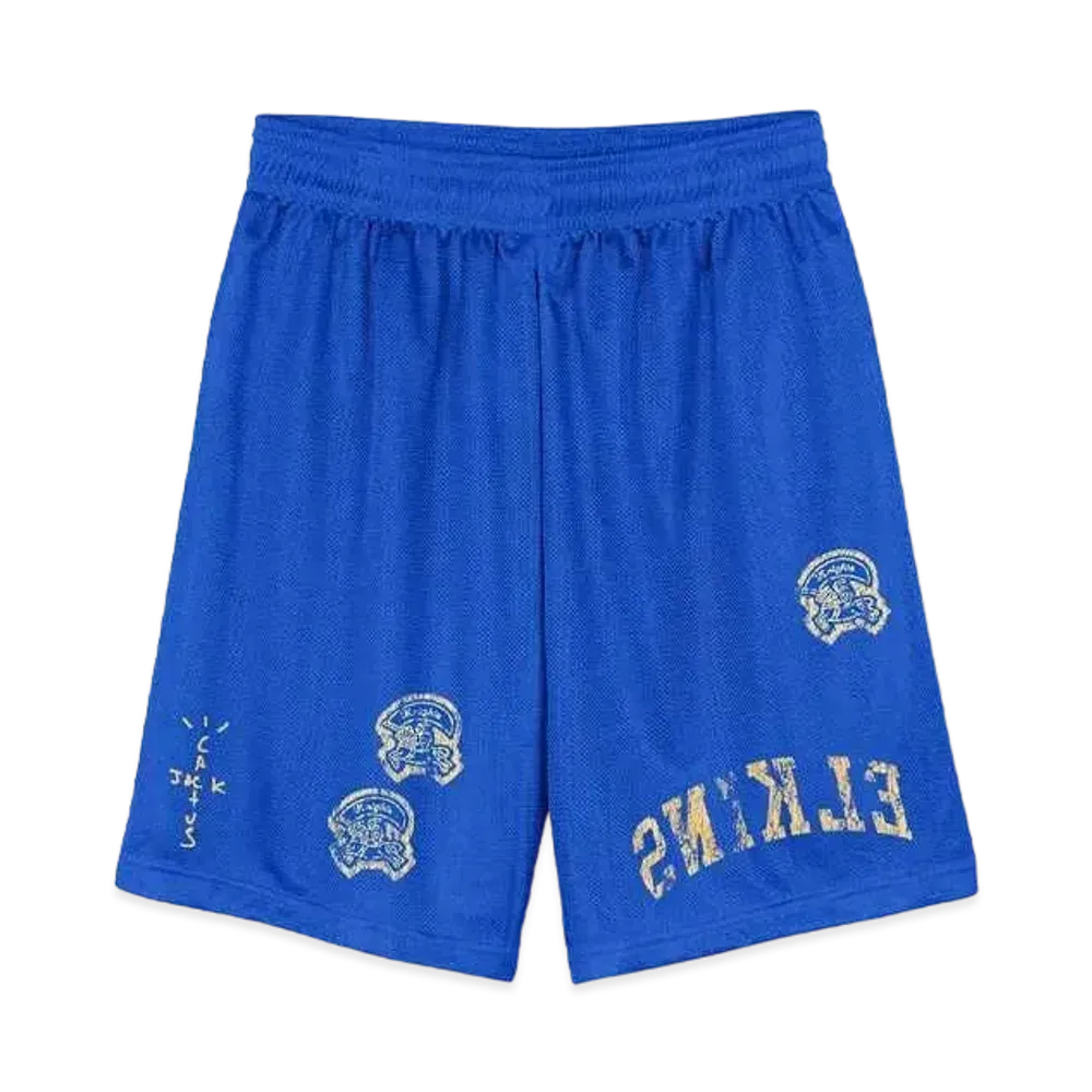 Travis Scott Cactus Jack Elkins Basket Short "Blue"