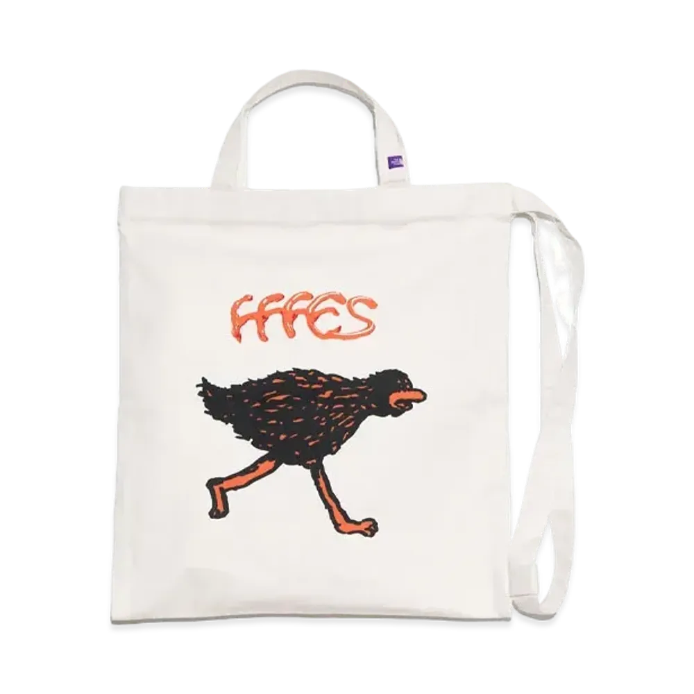 The North Face PURPLE LABEL FFFES Graphic Tote "Off White"