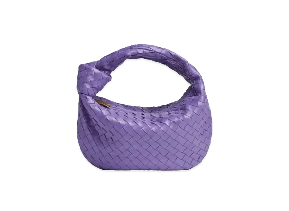 Bottega Veneta Small Jodie Shoulder Bag "Purple"