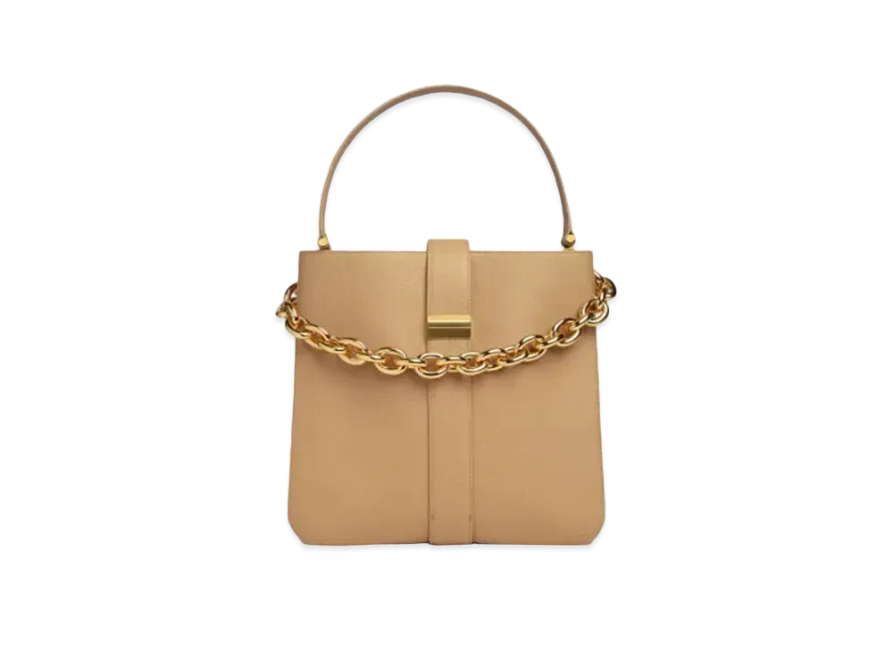 Bottega Veneta Mount Envelope Bag "Almond"