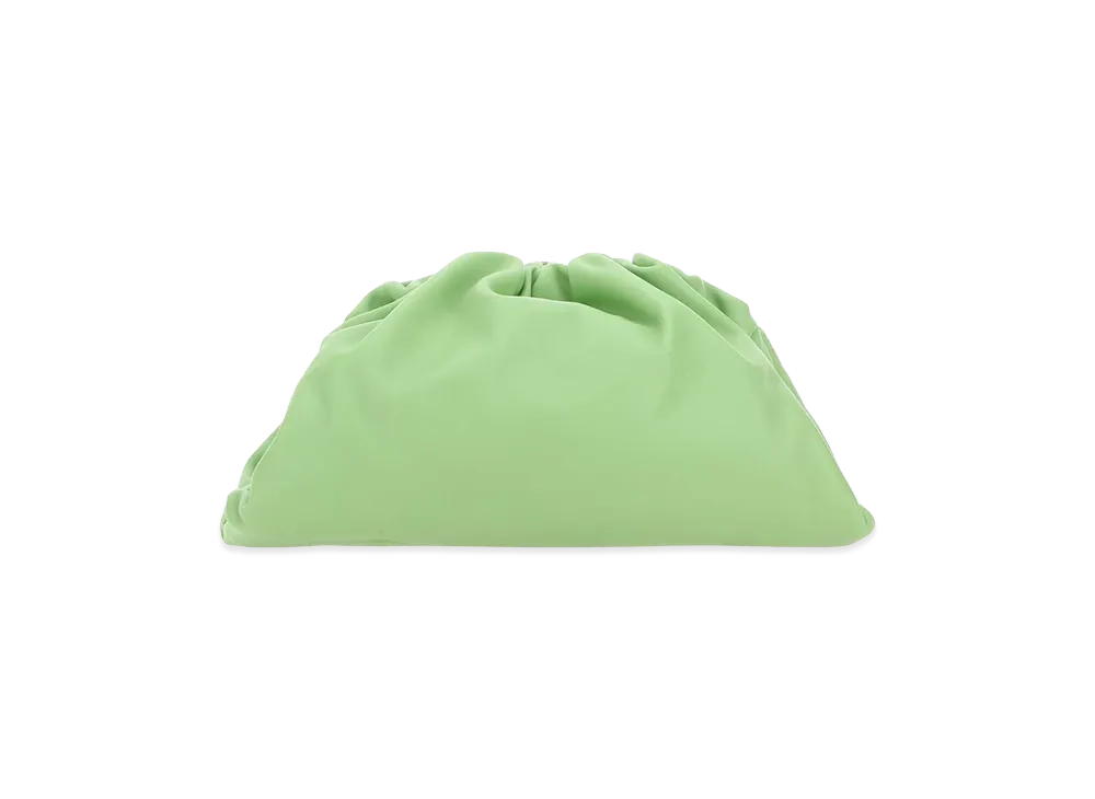 Bottega Veneta Women's Nappa Leather Teen Pouch Clutch "Light Green"