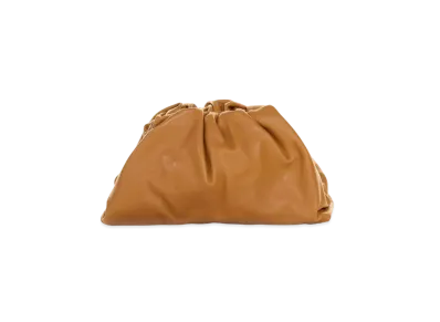 Bottega Veneta Teen Clutch Bag Leather "Caramel"