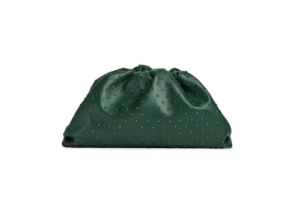 Bottega Veneta Teen Pouch Clutch "Raintree"