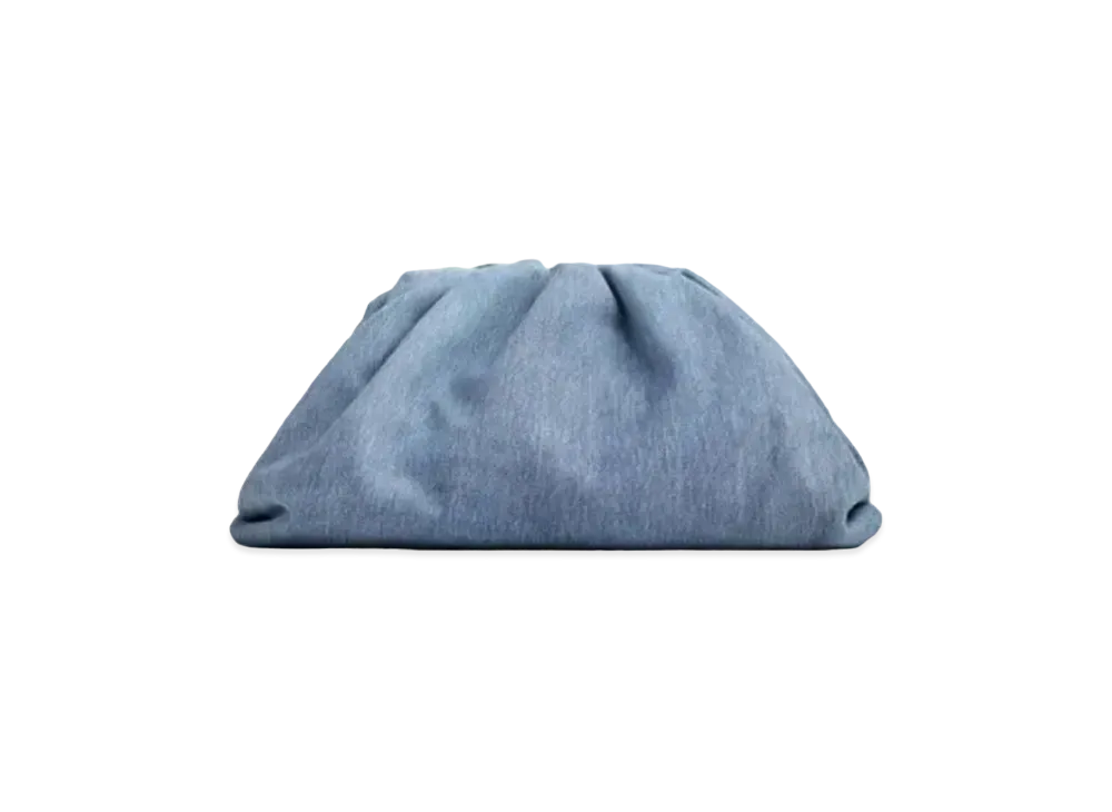 Bottega Veneta Teen Pouch Clutch "Denim"