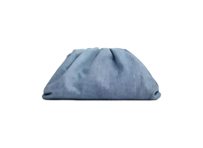 Bottega Veneta Teen Pouch Clutch "Denim"