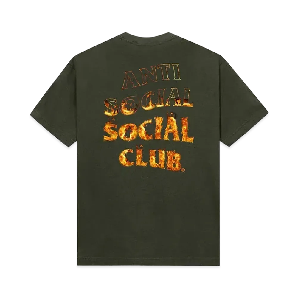 ANTI SOCIAL SOCIAL CLUB A Fire Inside Tee "Olive"