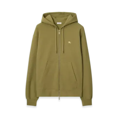 Burberry Cross-Stitch EKD Cotton Zip Hoodie "Estate"