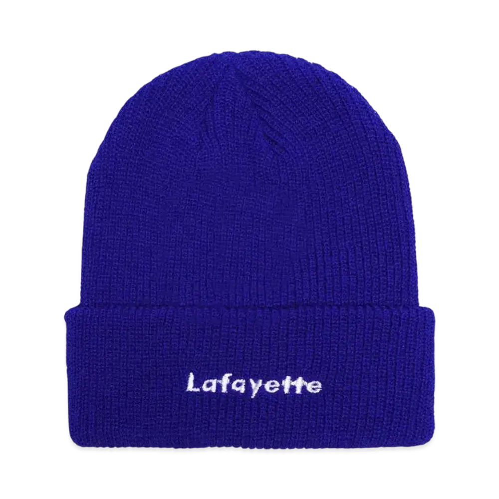 LFYT Lafayette LOGO BEANIE "BLUE"