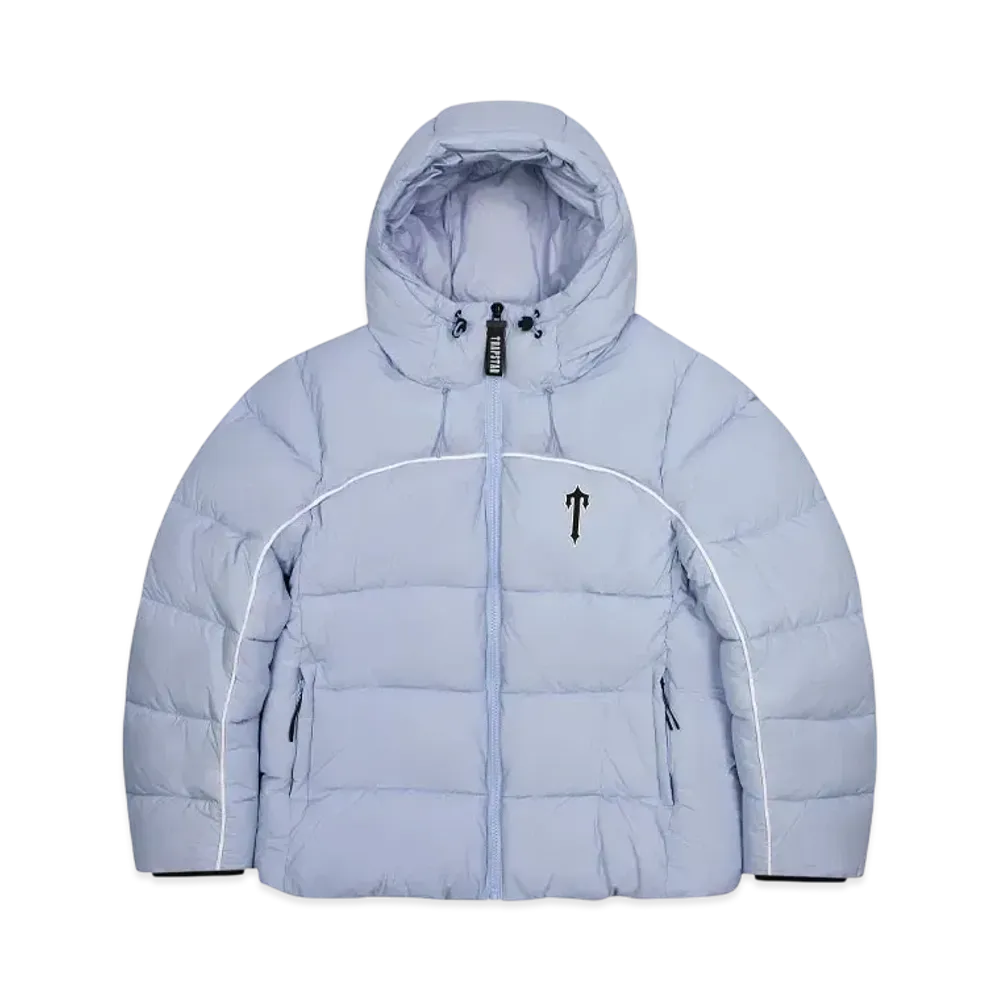 TRAPSTAR Irongate Arch Pipping Puffer "Ice Blue"