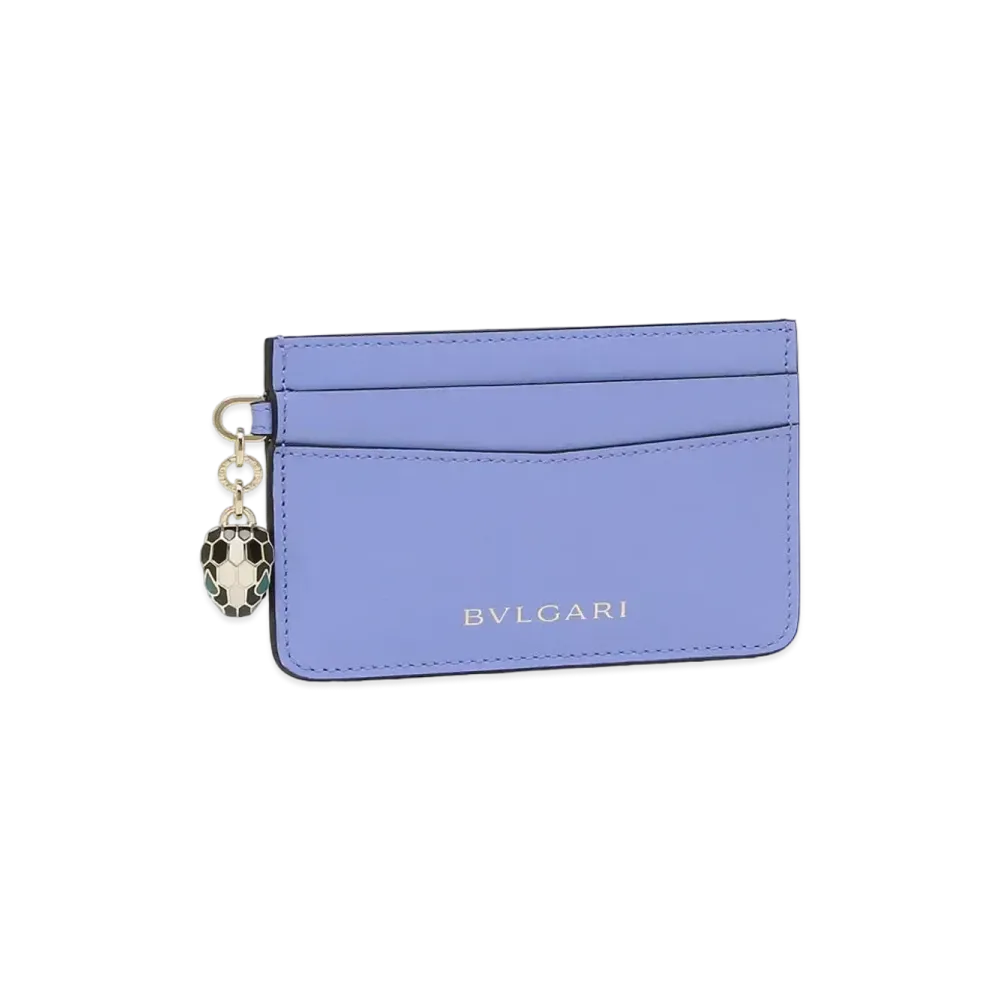 BVLGARI Serpenti Forever Card Holder "Purple"