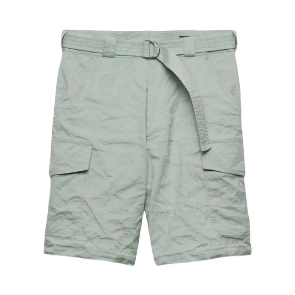 PRADA Men's Stretch Cotton Bermudas "Green"