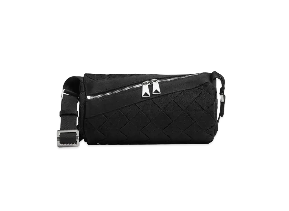 Bottega Veneta Light Webbing Mini Duffel Bag "Black"