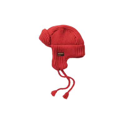 TIGHTBOOTH Bomber Beanie "Red"