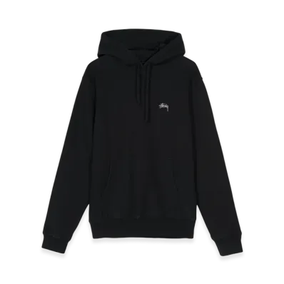 Stussy Stock Logo Hood 2021 "Black"