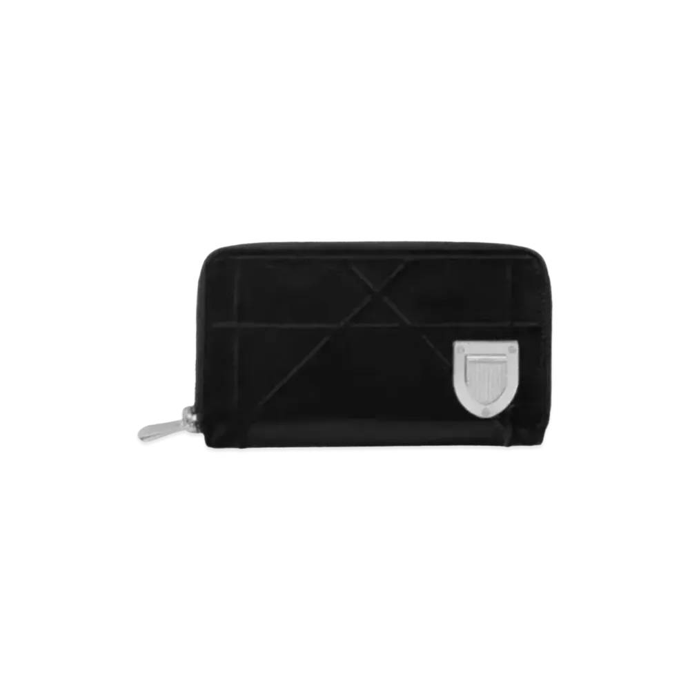 Dior Lambskin Medium Voyage Wallet "Black"