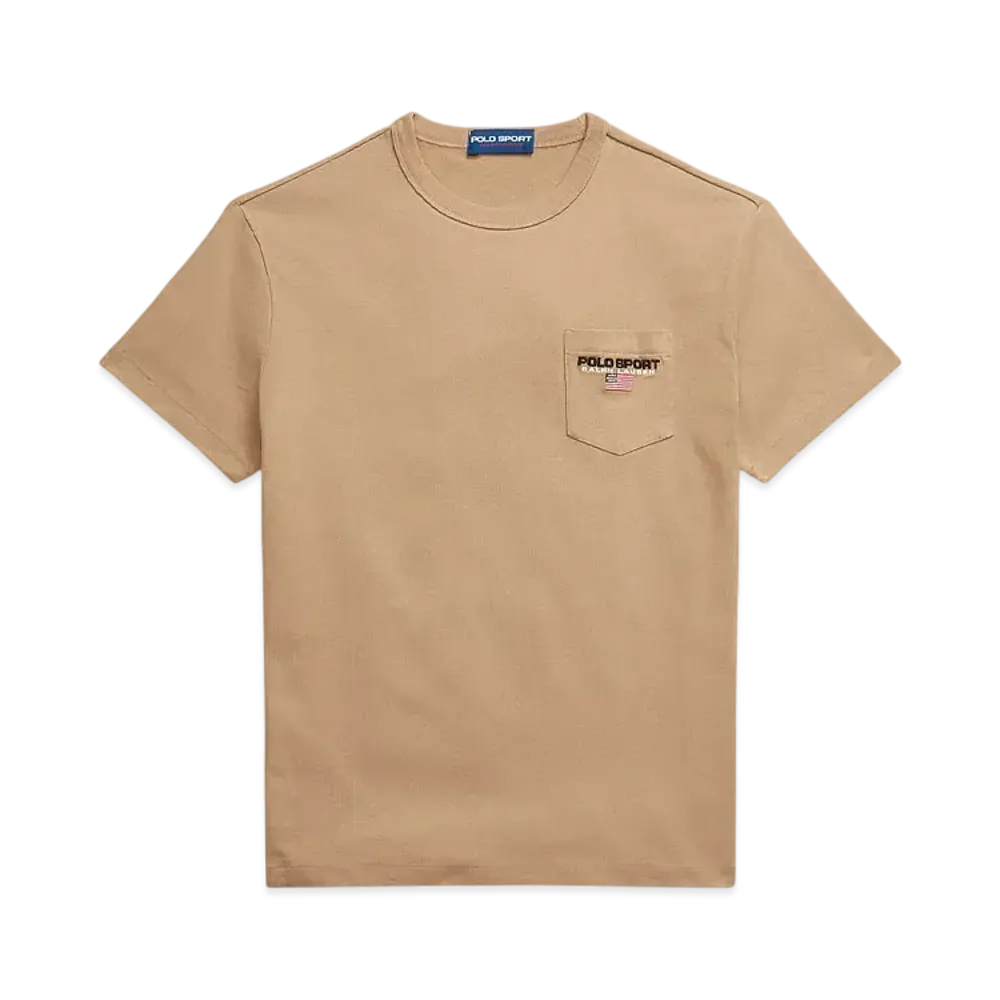 Polo Ralph Lauren Classic Fit Polo Sport Pocket T-Shirt "Brown"