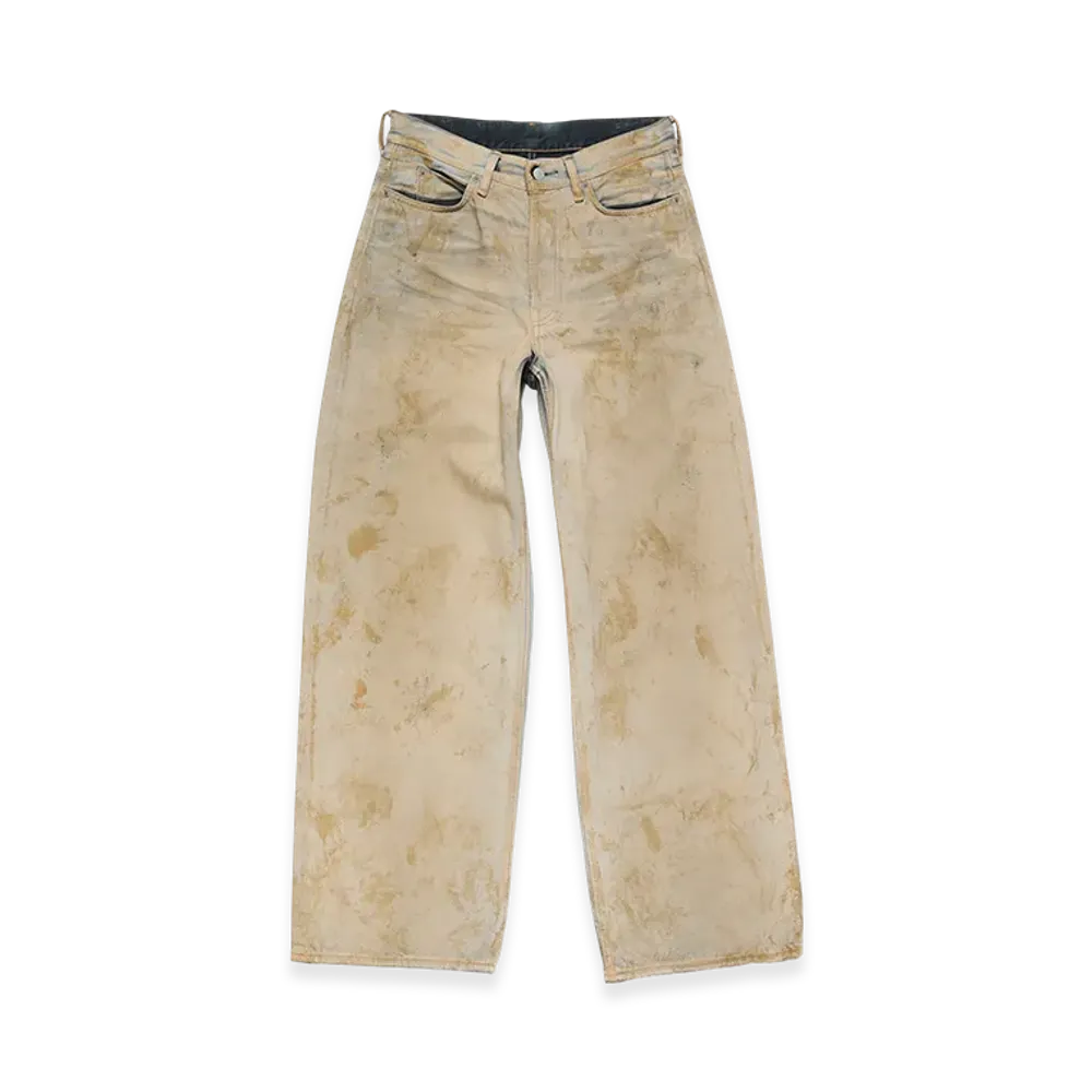 Acne Studios Loose Fit Jeans - 1981 Petit "Sand Beige"