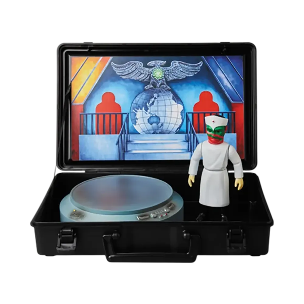 MEDICOM TOY "Toei Retro Sofvi Collection M" -Masked Rider- Shocker Secret Base Set Middle Size