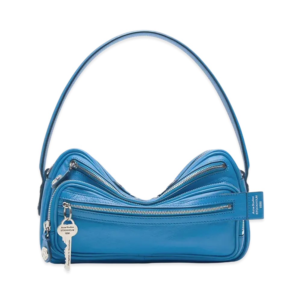 Acne Studios Camero Party Shoulder Bag "Cobalt Blue"