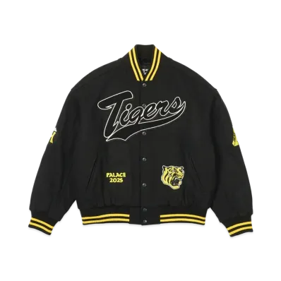 PALACE Hanshin Tigers Varsity Jacket "Black"
