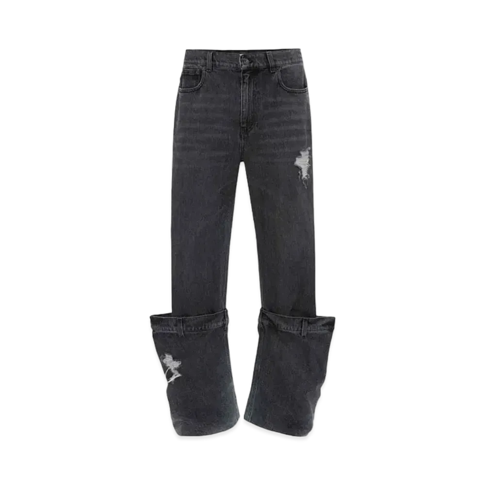 JW ANDERSON Bucket Denim Jeans "Black"