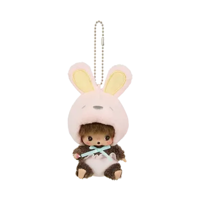 Sekiguchi Animal Bebichhichi SS Kao-deka Keychain Rabbit