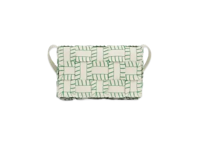 Bottega Veneta Cassette Crossbody Bag "White/Parakeet"