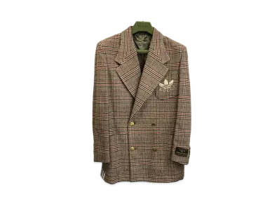 GUCCI x adidas Wool Formal Jacket "Brown"