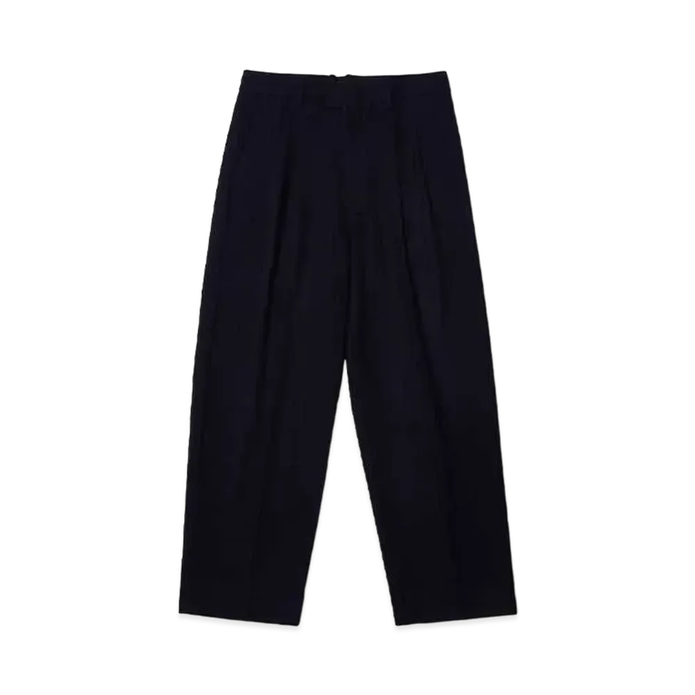 everyone x A.PRESSE Cashmere Easy Trousers "Navy"