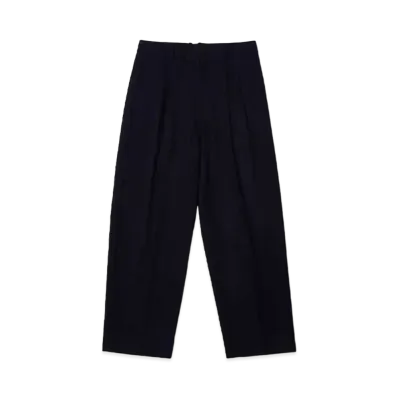 everyone x A.PRESSE Cashmere Easy Trousers "Navy"