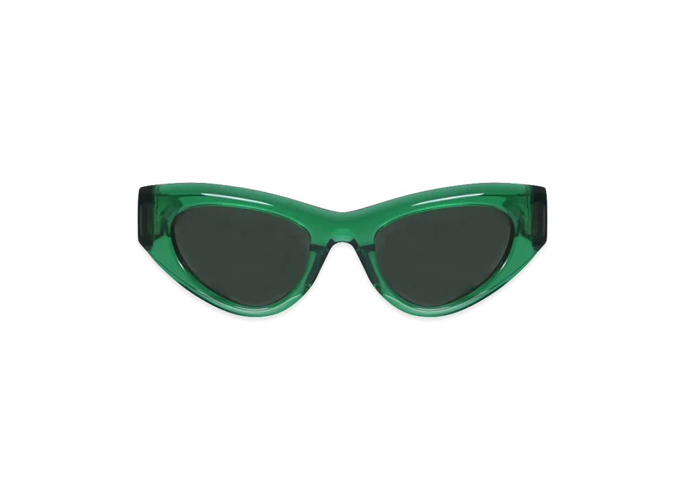 Bottega Veneta Women's Cat-Eye Sunglasses "Green"