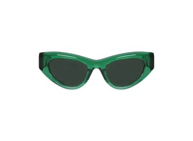 Bottega Veneta Women's Cat-Eye Sunglasses "Green"
