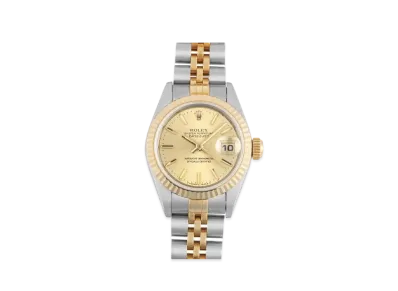 ROLEX Lady-Datejust "Champagne/Stainless Steel/Yellow Gold"