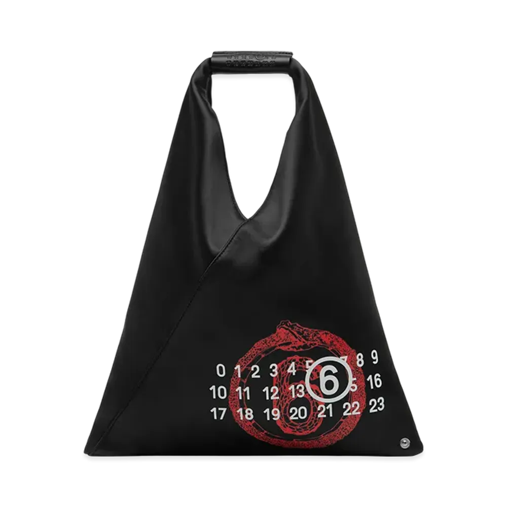 MM6 Maison Margiela Year Of The Snake Japanese Bag Small "Black"
